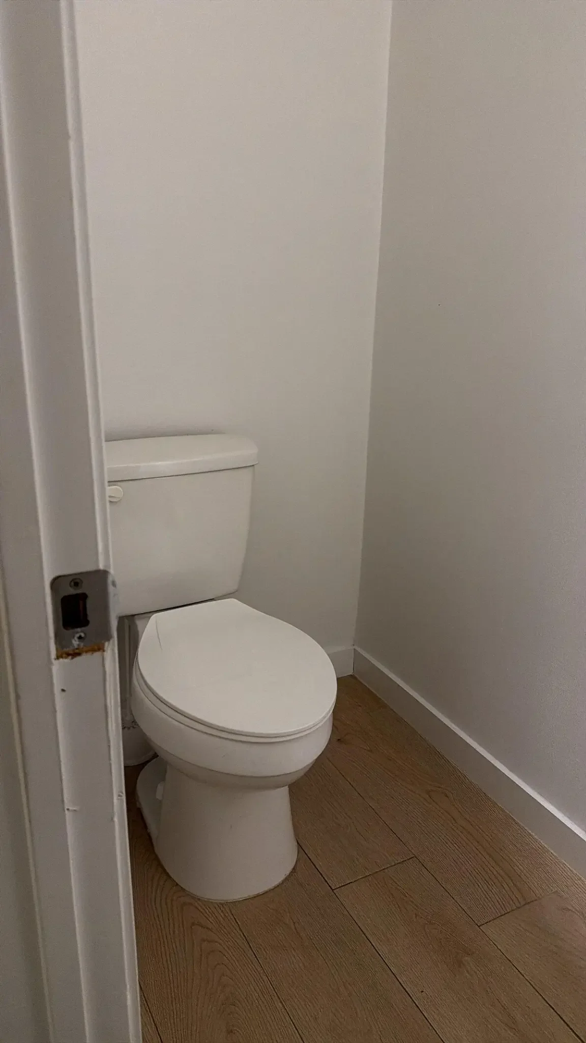 Palmas Pad bathroom with toilet and light walls